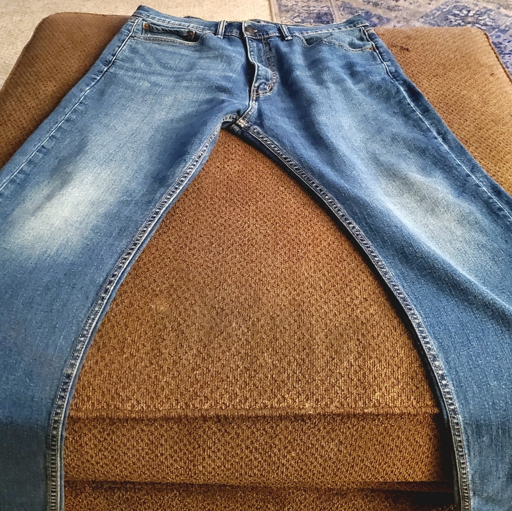 Levis 505 Bootcut Jeans Stretch size 36x32